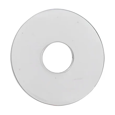 1″ Diameter Clear Vinyl Replacement Washer with Large Hole – C.R. Laurence