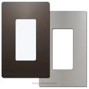 1 Decor Metallic Screwless Wall Plate Cover – Legrand