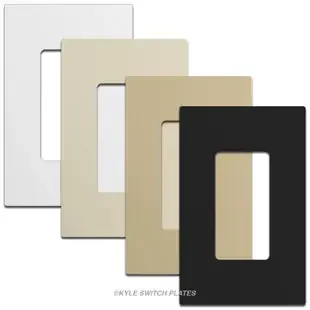 1-Gang Screwless Decor Switch Cover – Touch Plate