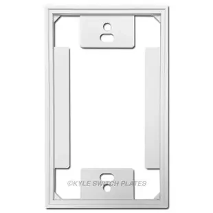1-Gang Touch-Plate Low Voltage Switch Metal Frame for Flushplate