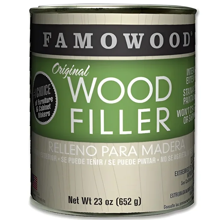 1 Pint OAK/Teak Solvent Based Putty by FAMOWOOD