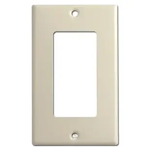 1 Rocker GFCI Switch Plates – Ivory