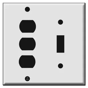 1 Toggle & 3 Despard Switch Plate Covers