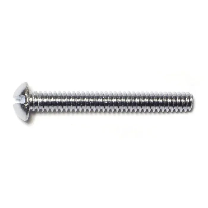 10-24 x 1-1/2″ Steel Coarse Thread Slotted Round Head Machine Screws