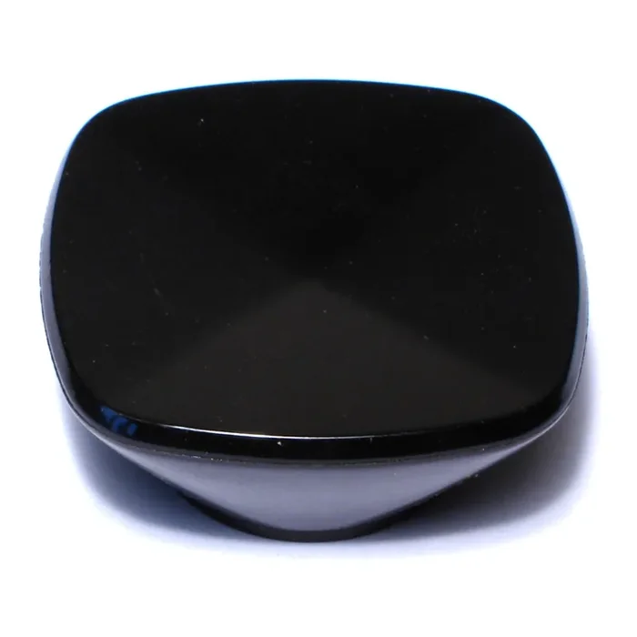 10-24 x 1-3/4″ Black Heat Resistant Plastic Coarse Thread Square Knobs