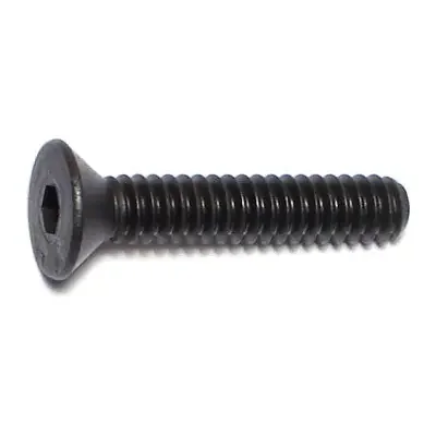 10-24 x 1″ Plain Steel Coarse Thread Flat Head Socket Cap Screws