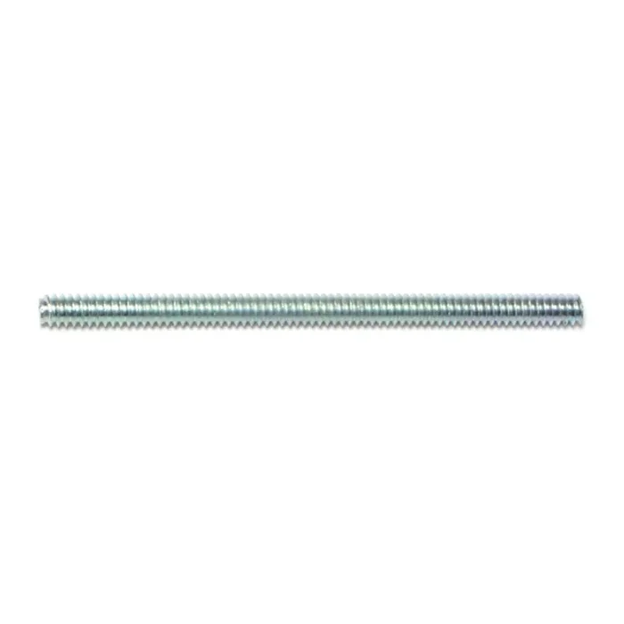 10-24 x 3″ Zinc Plated Grade 2 Steel Coarse Thread Threaded Rods
