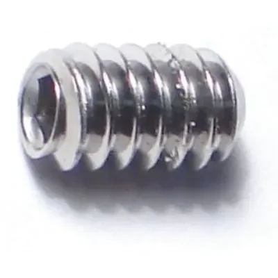 10-24 x 5/16″ 18-8 Stainless Steel Coarse Thread Hex Socket Headless Set Screws