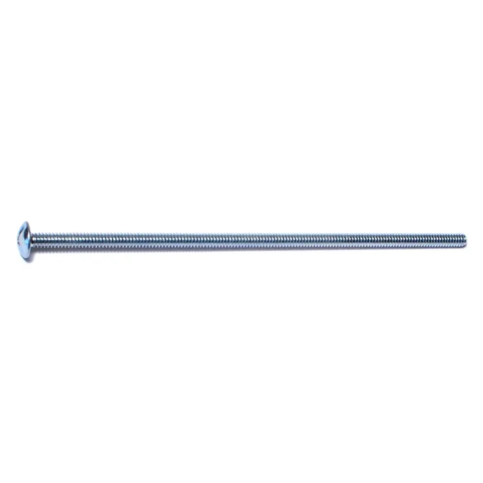 10-24 x 6″ Zinc Plated Steel Coarse Thread Combo Truss Head Machine Screws