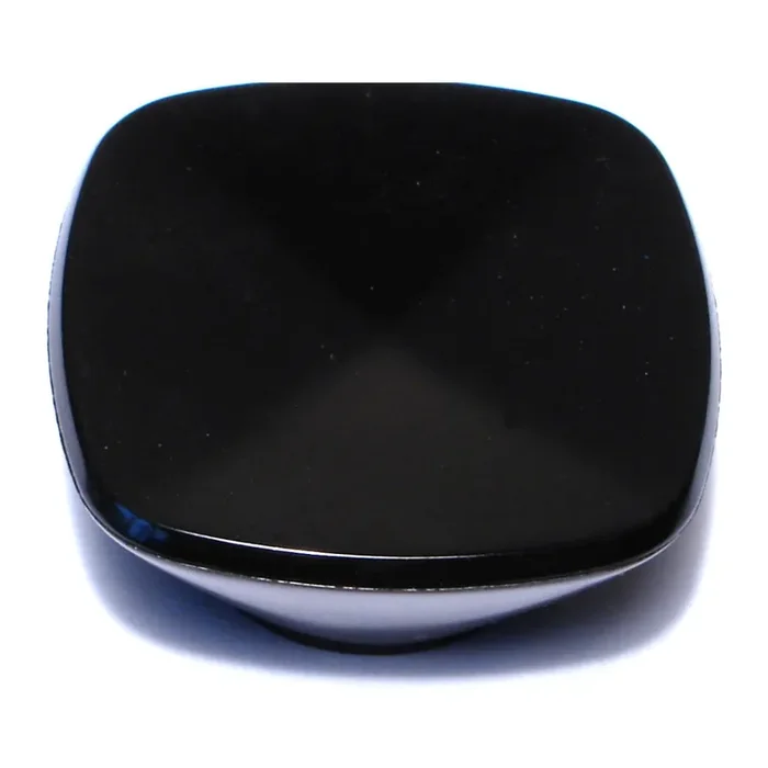 10-32 x 1-3/4″ Black Heat Resistant Plastic Fine Thread Square Knobs