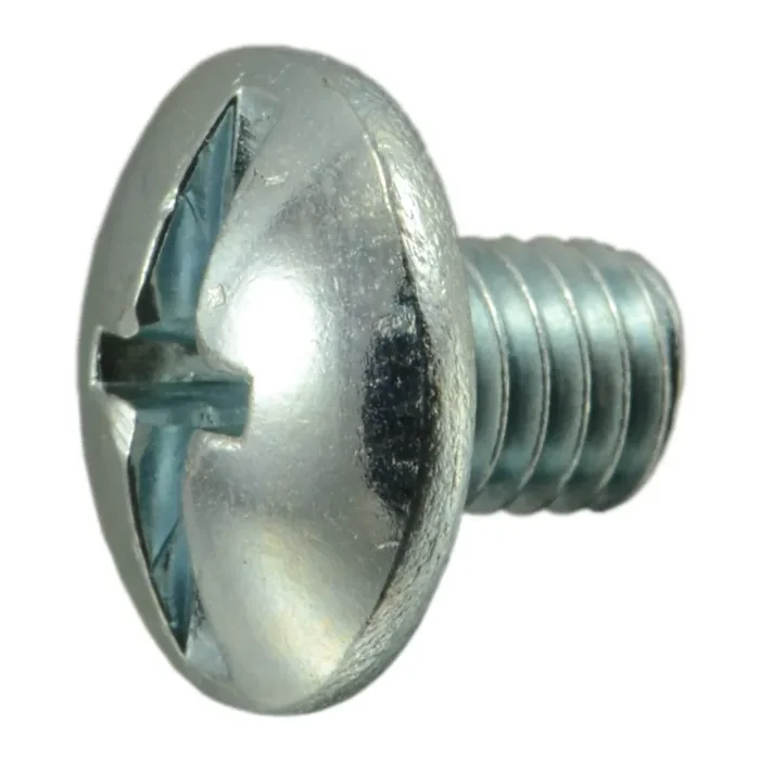 10-32 x 1/4″ Zinc Plated Steel Fine Thread Combo Truss Head Machine Screws