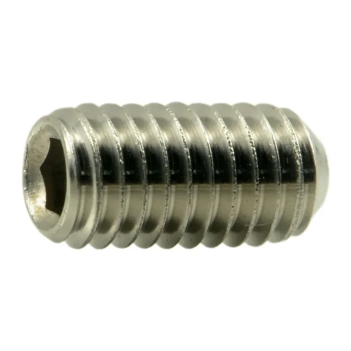 10-32 x 3/8″ 18-8 Stainless Steel Fine Thread Hex Socket Headless Set Screws