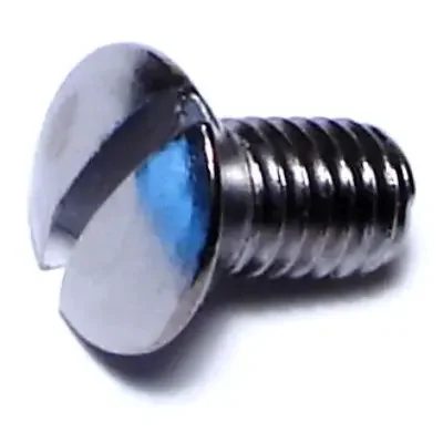 10-32 x 3/8″ Brass Fine Thread Slotted Oval Head Machine Screws
