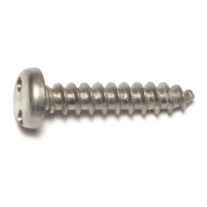 10 x 1″ 18-8 Stainless Steel Spanner Security Pan Head Sheet Metal Screws