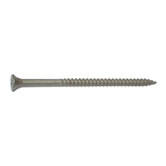 10 x 3-1/2″ Green Ruspert Coated Steel Phillips Bugle Head Deckselect Deck Screws