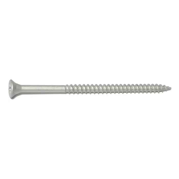 10 x 3-1/2″ Silver Ruspert Coated Steel Phillips Deckselect Bugle Head Deck Screws