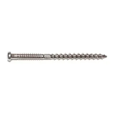 10 x 3″ 304 Stainless Steel Composite Star Drive Pan Head Deck Screws