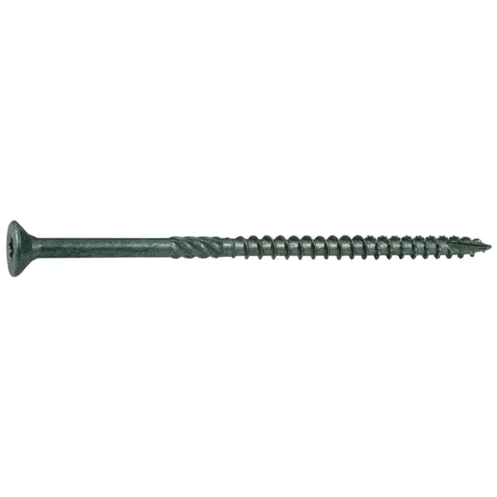 10 x 4″ Star Drive Green Deck Saberdrive Screws 5 lb. Box (243 pcs.)