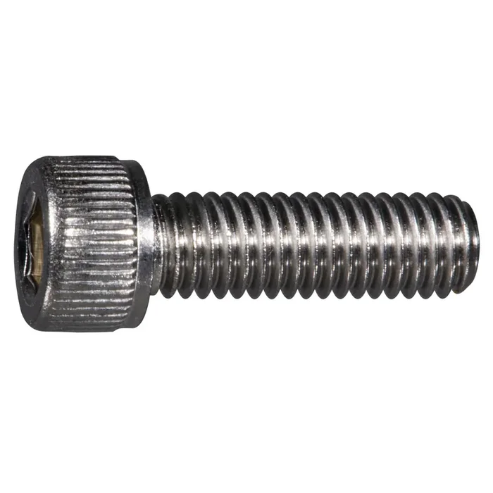 10 x 5/8″ Stainless Steel Fine Thread Knurled Head Hex Socket Cap Screw