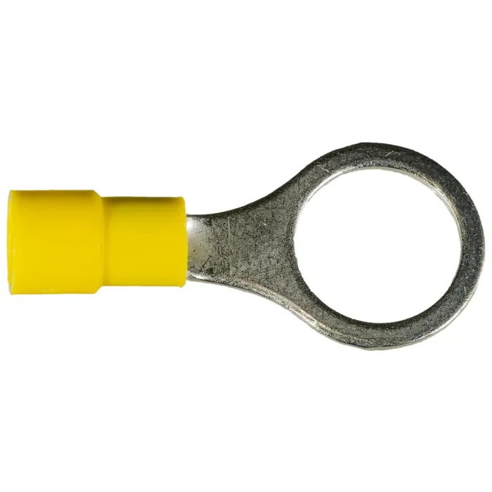 12 WG to 10 WG x 1/2″ Insulated Ring Terminals