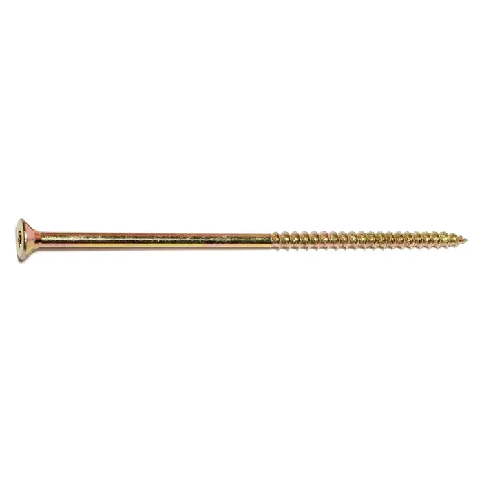 12 x 5″ Star Drive Gold Multi-Purpose Saberdrive Screws 1 lb. Box (29 pcs.)