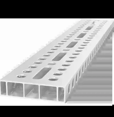 1200x200x50 Aluminum Profile Bracket With Elongated Hole