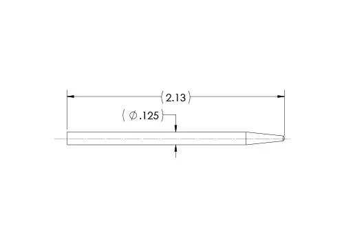 ⌀.125 Hand Piece Electrode