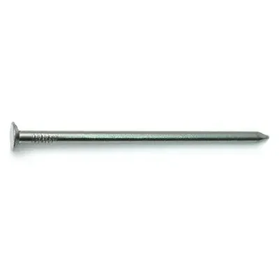 12d 3-1/4″ Bright Steel Smooth Shank Common Flat Head Nails
