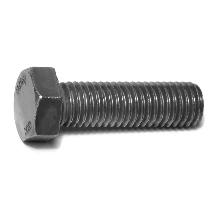 12mm-1.75 x 40mm Black Phosphate Class 10.9 Steel Coarse Thread Hex Cap Screws