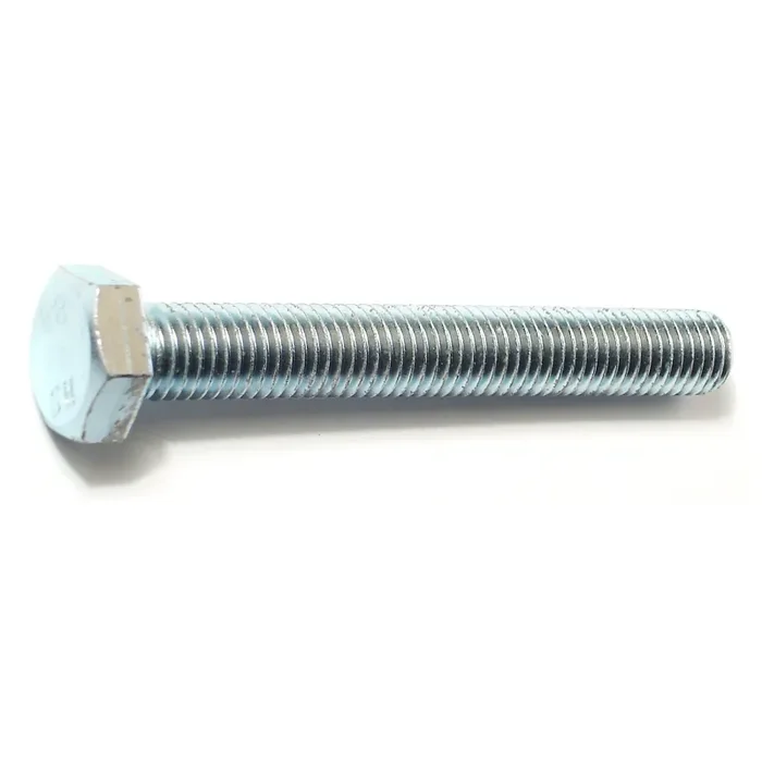 12mm-1.75 x 90mm Zinc Plated Class 8.8 Steel Coarse Full Thread Hex Bolts