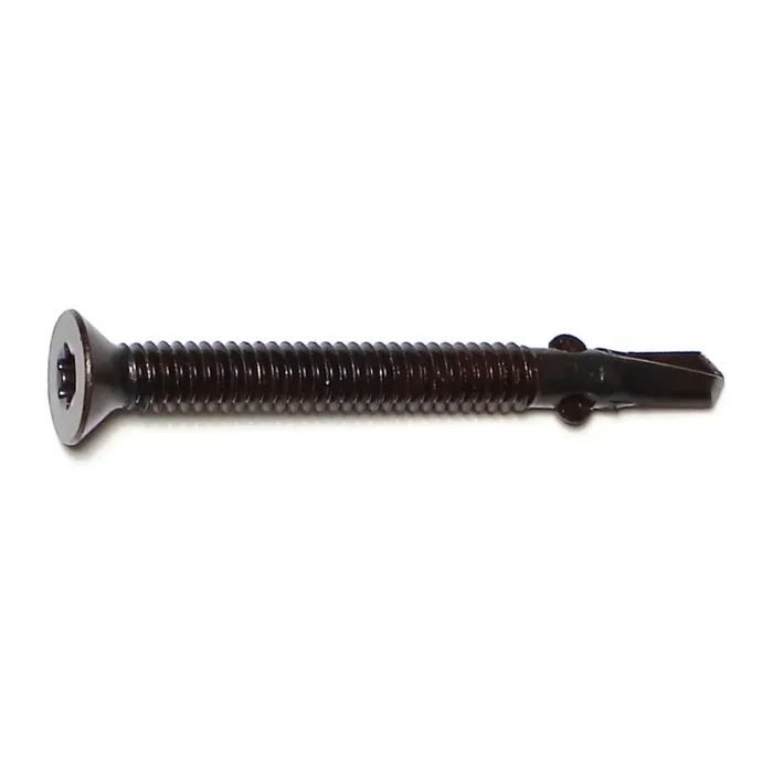 14-14 x 2-1/2″ Plain Steel Star Drive Flat Head Self-Drilling Screws
