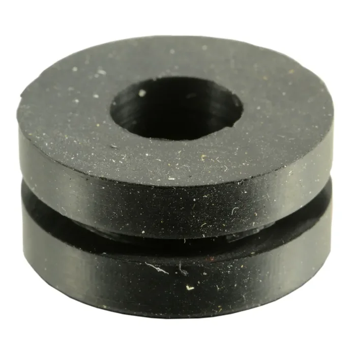 17/64″ x 5/8″ x 0.6″ Black Rubber Grommets