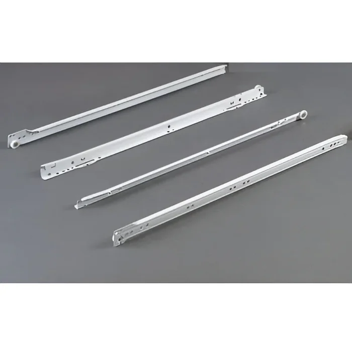 18″ 3/4Ext Nylon Roller Self Closing White – SALICE