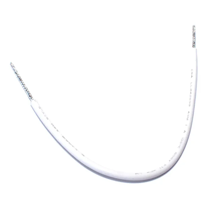 18 x 6″ White Switch Wire Lead