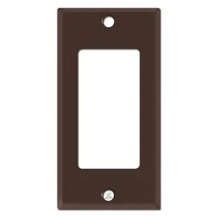 2.25″ Thin Decora Rocker GFCI Narrow Switch Plates – Brown