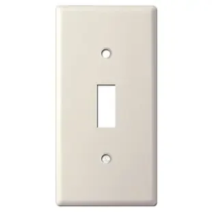 2.25″ Undersized Width Toggle Switch Wall Plate – Light Almond