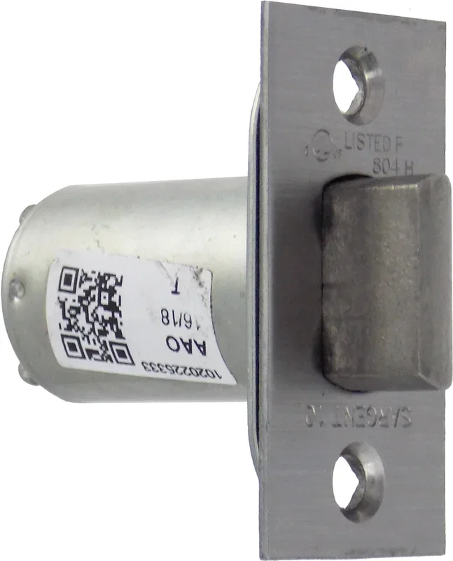 2-3/4″ Backset Standard Spring Latch Satin Stainless Steel Finish by Sargent
