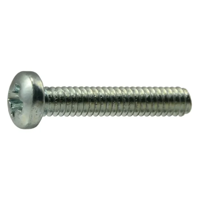 2-56 x 1/2″ Zinc Plated Steel Coarse Thread Phil Phillips Pan Head Machine Screws