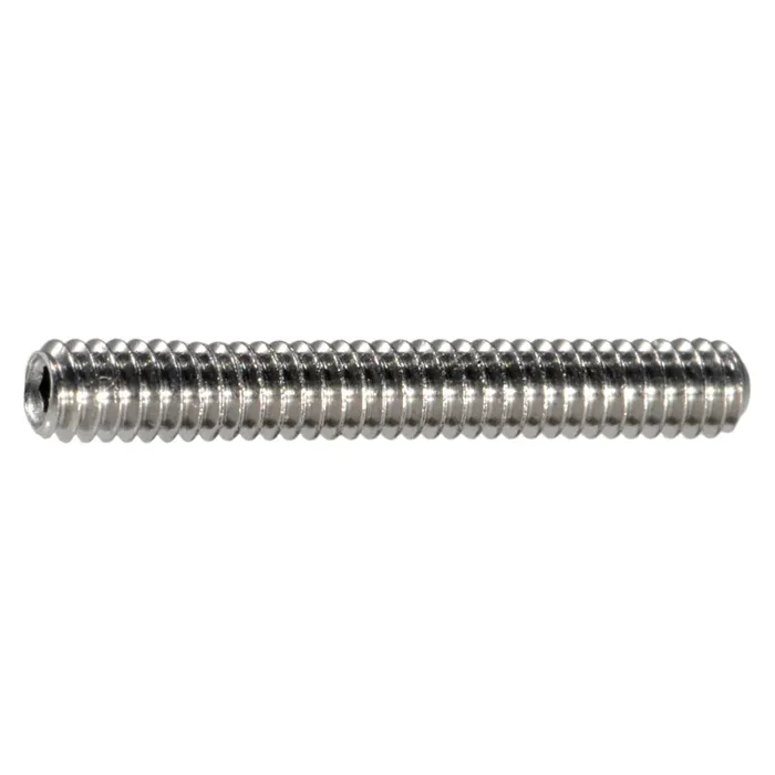 2-56 x 5/8″ 18-8 Stainless Steel Coarse Thread Hex Socket Headless Set Screws