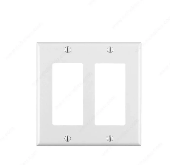 2-H Decoras Wall Plates with Four Screws by Richelieu