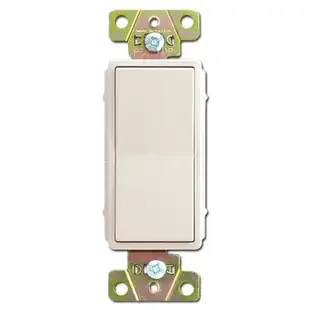20A 3-Way Decora Paddle Switch P&S Legrand – Light Almond