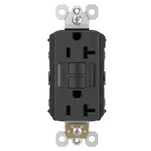 20A Outlet Ground Fault Tamper Resistant Legrand – Graphite