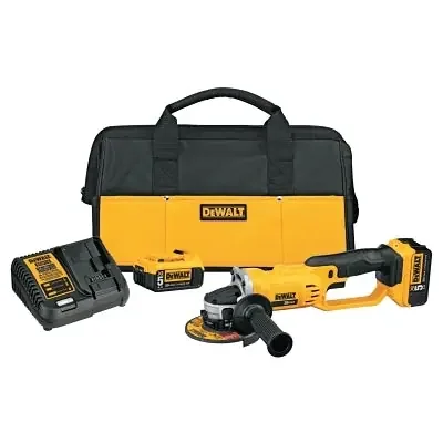 20V MAX* Lithium Ion Grinder Tool Kit, 2 Batteries, Charger, Spanner Wrench, Bag