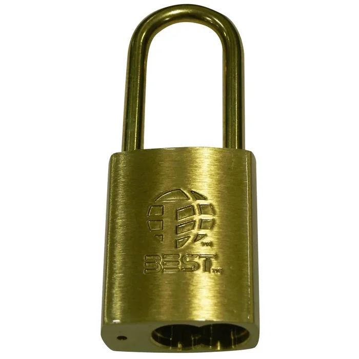 21B Brass Body Padlock by BEST – High Security Lock for Doors