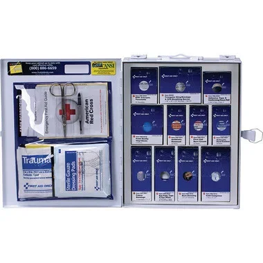 25-Person ANSI A Medium SmartCompliance First Aid Cabinet w/o Medications – 90578
