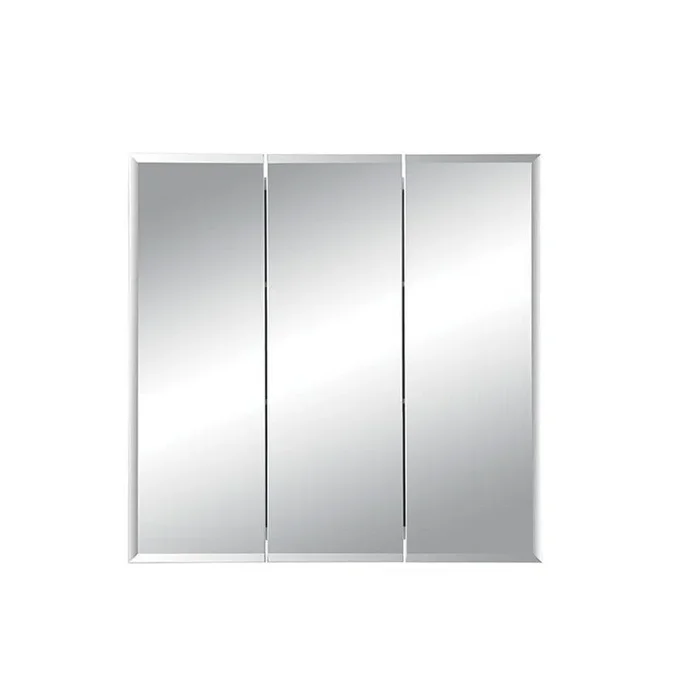 29-7/8 x 28-3/16 in. Beveled Mirror Overpacked in Basic White by Rangaire (Jensen)