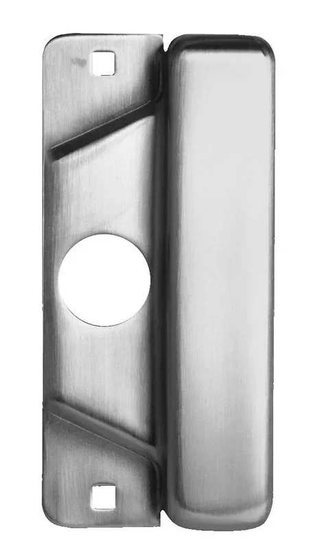 3-1/2″ x 8″ Latch Protector Cylinder Plate for Electric Strike – Dark Bronze Finish by Don-Jo