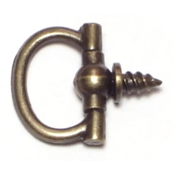 3/4″ Antique Brass Oval Decorative Rings