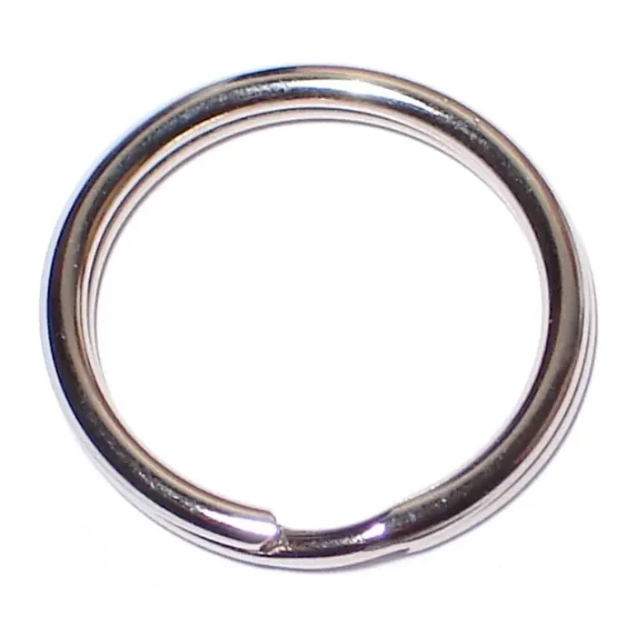 3/4″ Nickel Split Key Rings