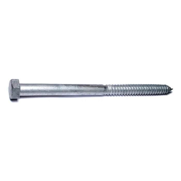 3/4″ x 12″ Hot Dip Galvanized Steel Hex Head Lag Screws